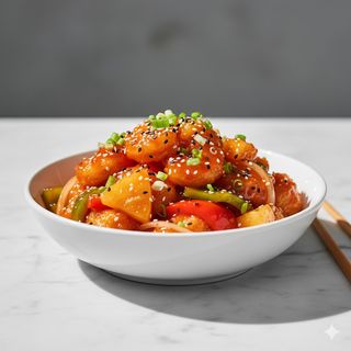 Gamberetti in agrodolce