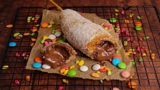 Nutella Corn Dog