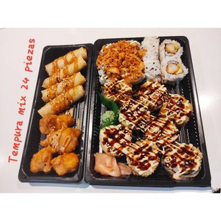 Bandeja Tempura Mix (24 Pzs.)