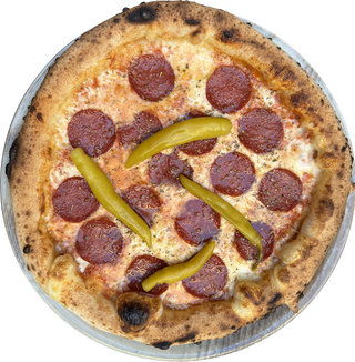 Pizza Pepperoni salami