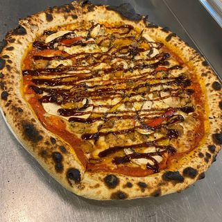 Pizza Poulet au Barbecue