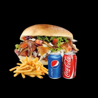 Menu panino wustel patatine 