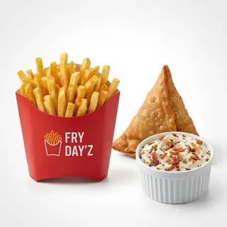Fries + 1 Sausage