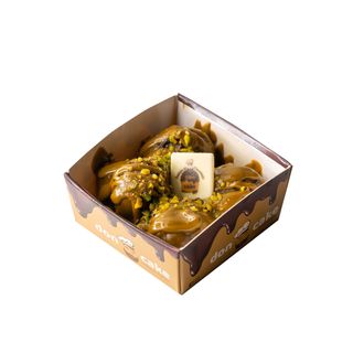 Don profiteroles al pistacchio