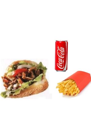 Menù panino kebab 