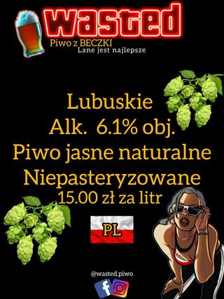 Lubuskie jasne z PL 6,1% 1L