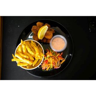 Chips Fish Fingers