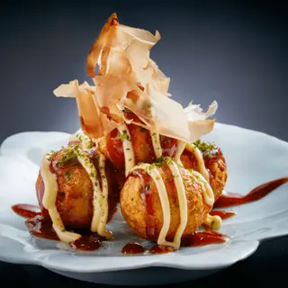Takoyaki (4 uds.) 章鱼小丸子