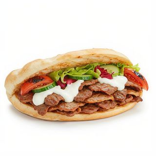 Platillo de kebab