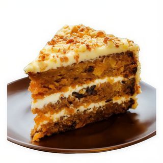 Porción Carrot Cake