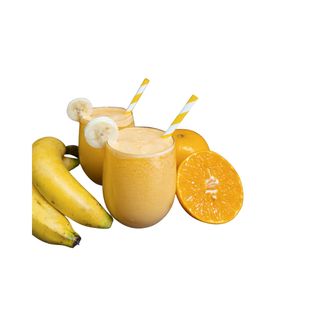 Jus De Fruits À L'Orange Banane