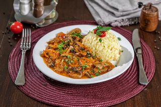 Tocanita de ciuperci (de post)