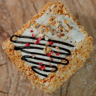 Napoleonka pistacjowa