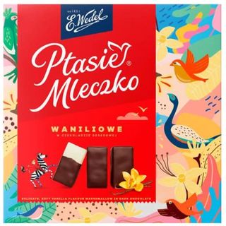 Ptasie Mleczko Wedel Waniliowe 340g