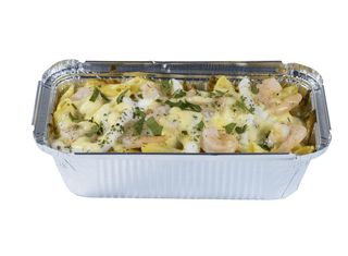 Penne Fruits De Mer Sauce Alfredo