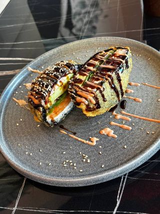 Суши-бургер/ Sushi burger