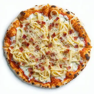 Pizza Carbonara Mitjana