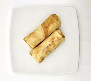 Блинчики с бананом и шоколадом