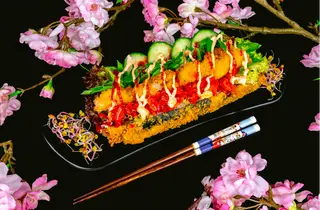 Shrimp Sushi Hot-Dog
