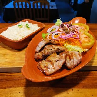 Dose Secretos de Porco Grelhados 