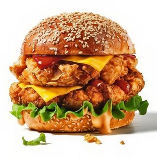 Hamburguesa de Pollo Doble