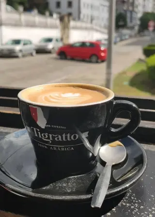Café con leite (220 ml.)