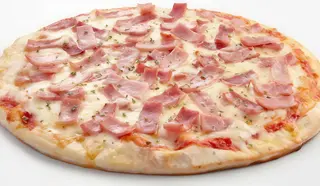 Pizza De Jamón Y Queso (Mediana)