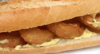 Calamares con mayonesa