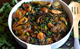 Spicey Ugwu Sauce