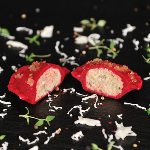 Pierogi z kozim serem 8szt.