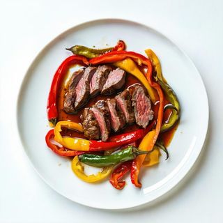 51 Vitello con peperoni