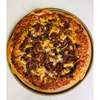 BBQ Pork Pizza