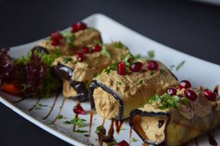 Roladki z bakłażana (4 szt.)