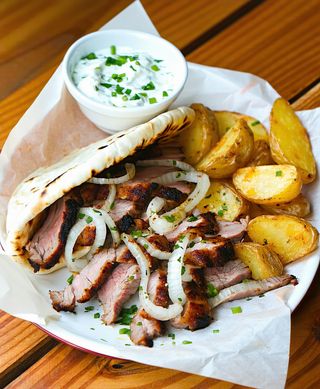 Gyros de porc / Pork Gyros