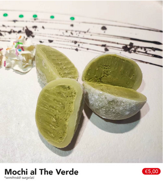 Mochi gelato tè verde