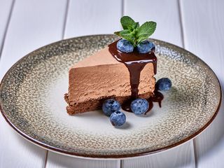 Шоколадний мус з лохиною та нутелою (200g)