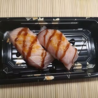 Nigiri salmone caramellato