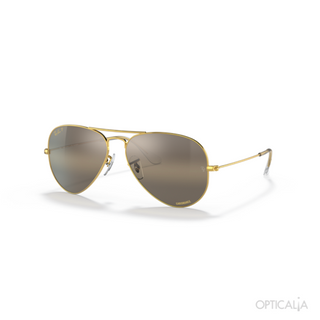 Ray-Ban 0RB3025 55 9196G5 Aviator Large Metal