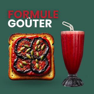 Toasts Complets #Freshplant + Jus au choix