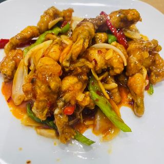 Ancas de Rana con Guindilla