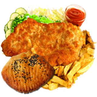 Șnițel de Pui ca la Mama Meniu 600g