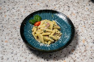 4. Penne ze szpinakiem