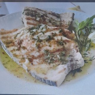 Pez espada a la plancha