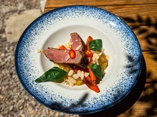 КАЧИНА ГРУДКА З ПРЯНИМ ЯБЛУЧНИМ ПЮРЕ ( 400g)