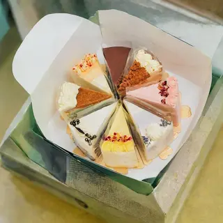 Cream cake slices specials