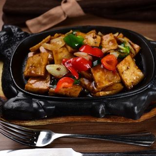 Дуфу на сковороде