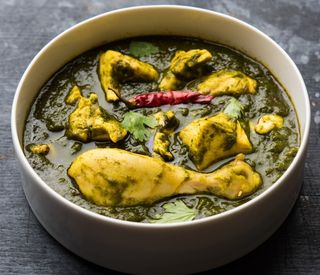 Chicken palak