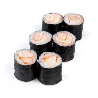 Макі рол з тигровою креветкою (6шт./110г)