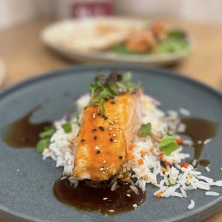 Salmón Teriyaki