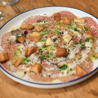 Carpaccio de buey Sa Caleta Nº12